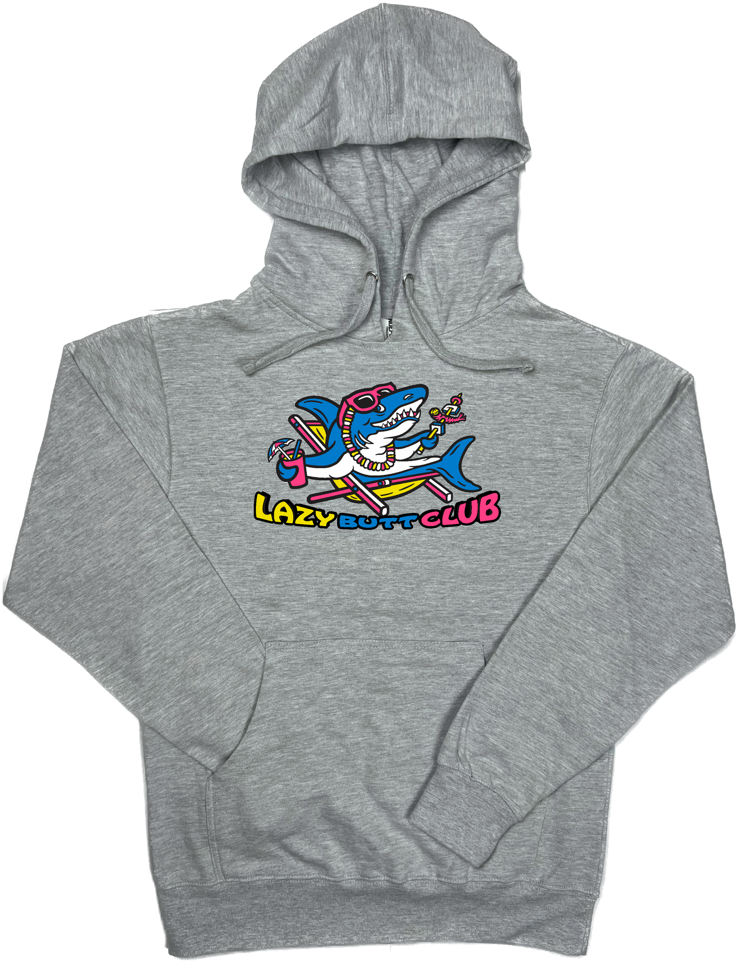 Lazy Shark Hooded Sweatshirt