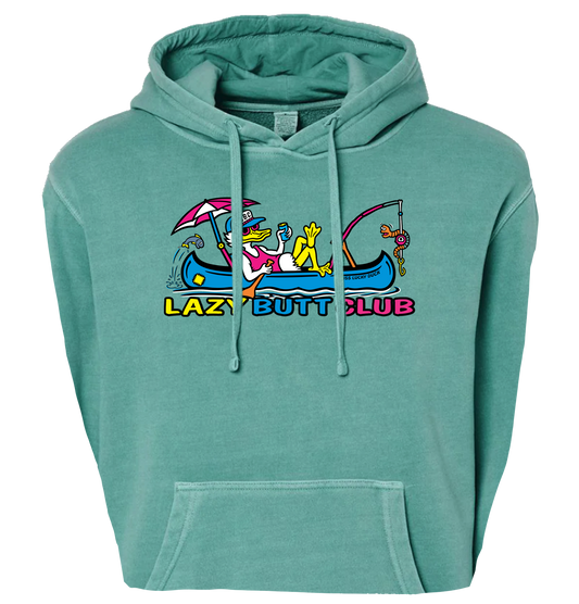 LAZY BUTT CLUB FISHING HOODIE