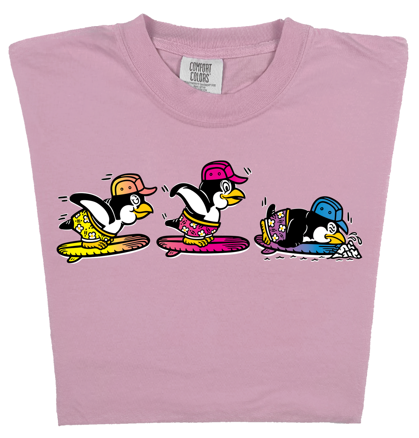 LAZY BUTT PENGUINS SURF