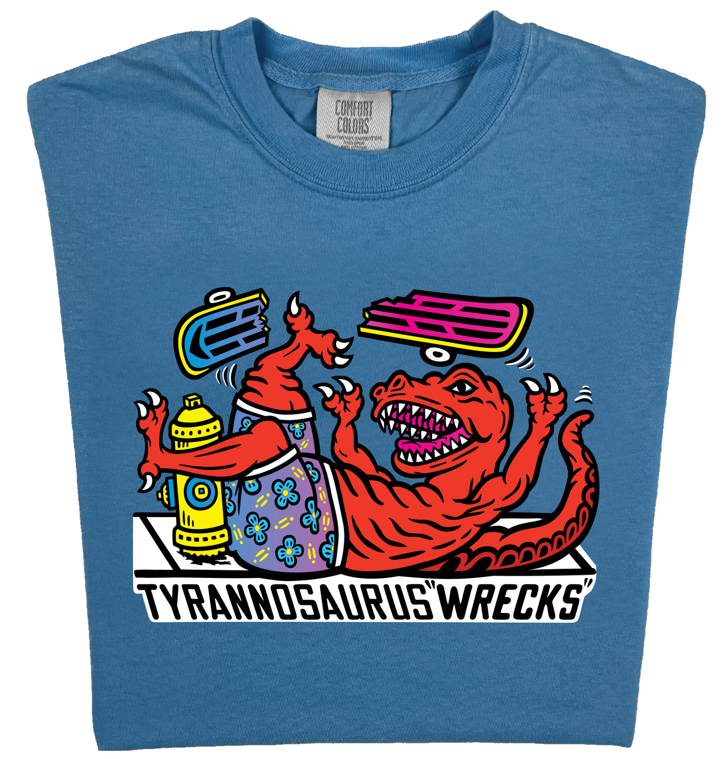 SKATING TYRANNOSAURUS WRECKS