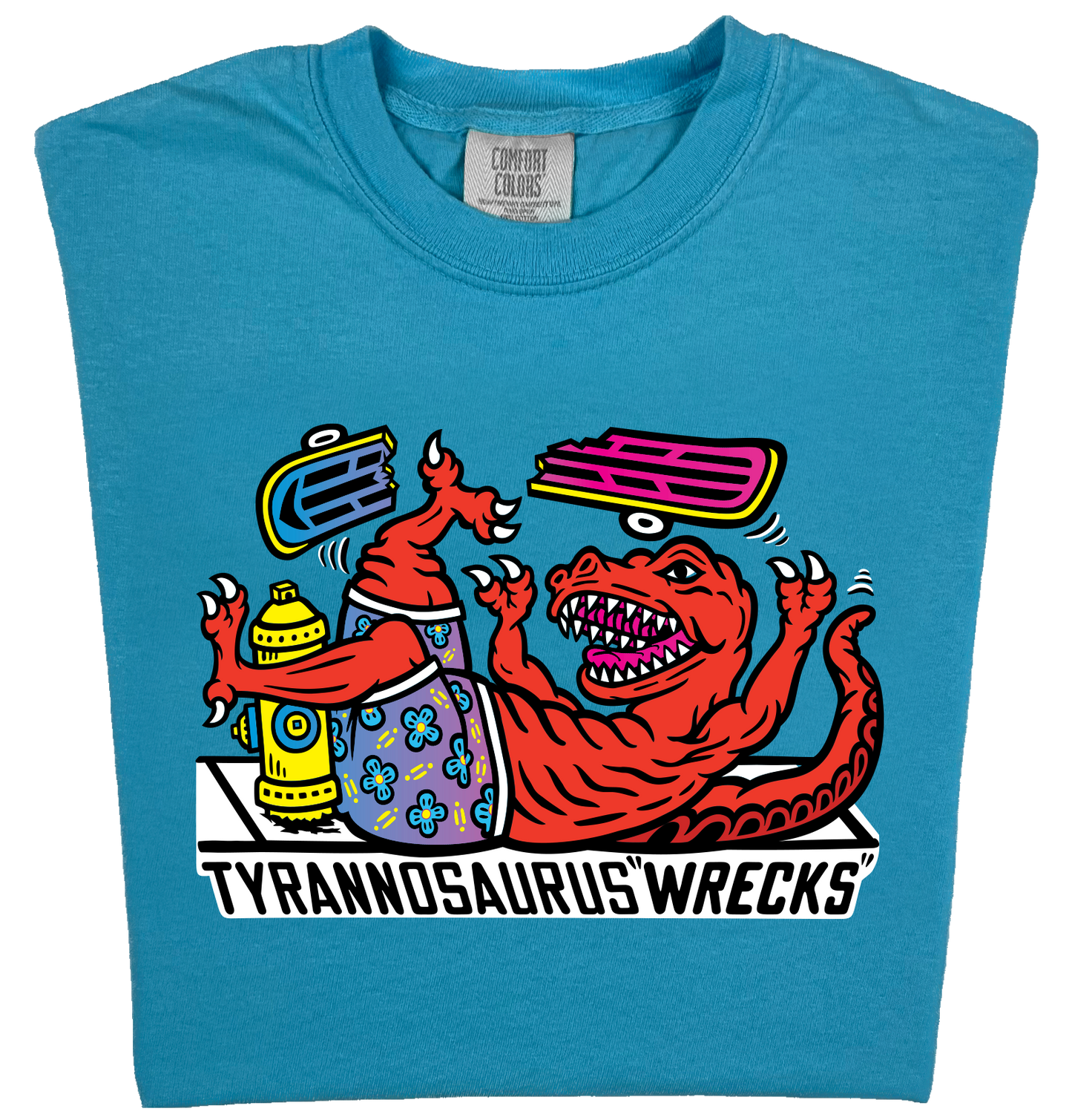 SKATING TYRANNOSAURUS WRECKS
