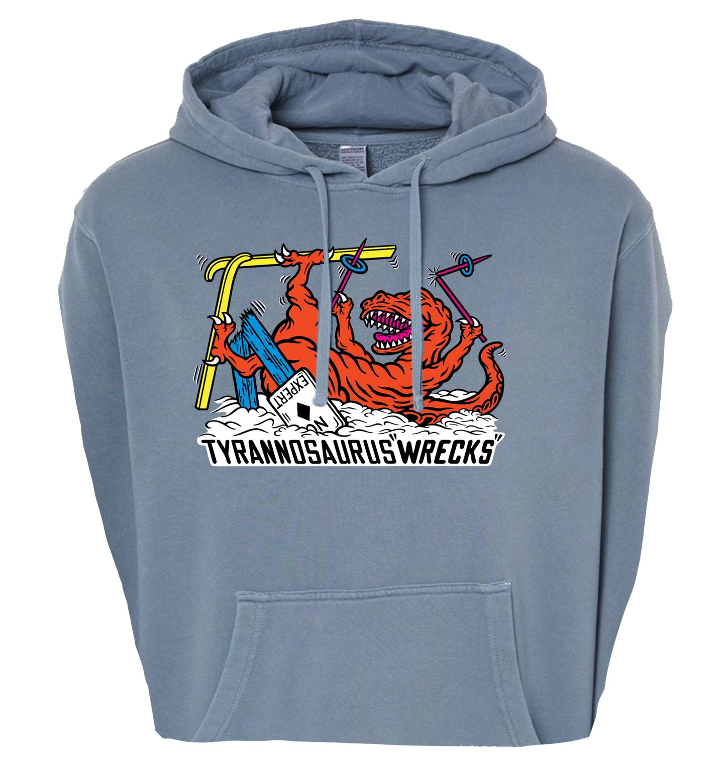 SKIING TYRANNOSAURUS WRECKS