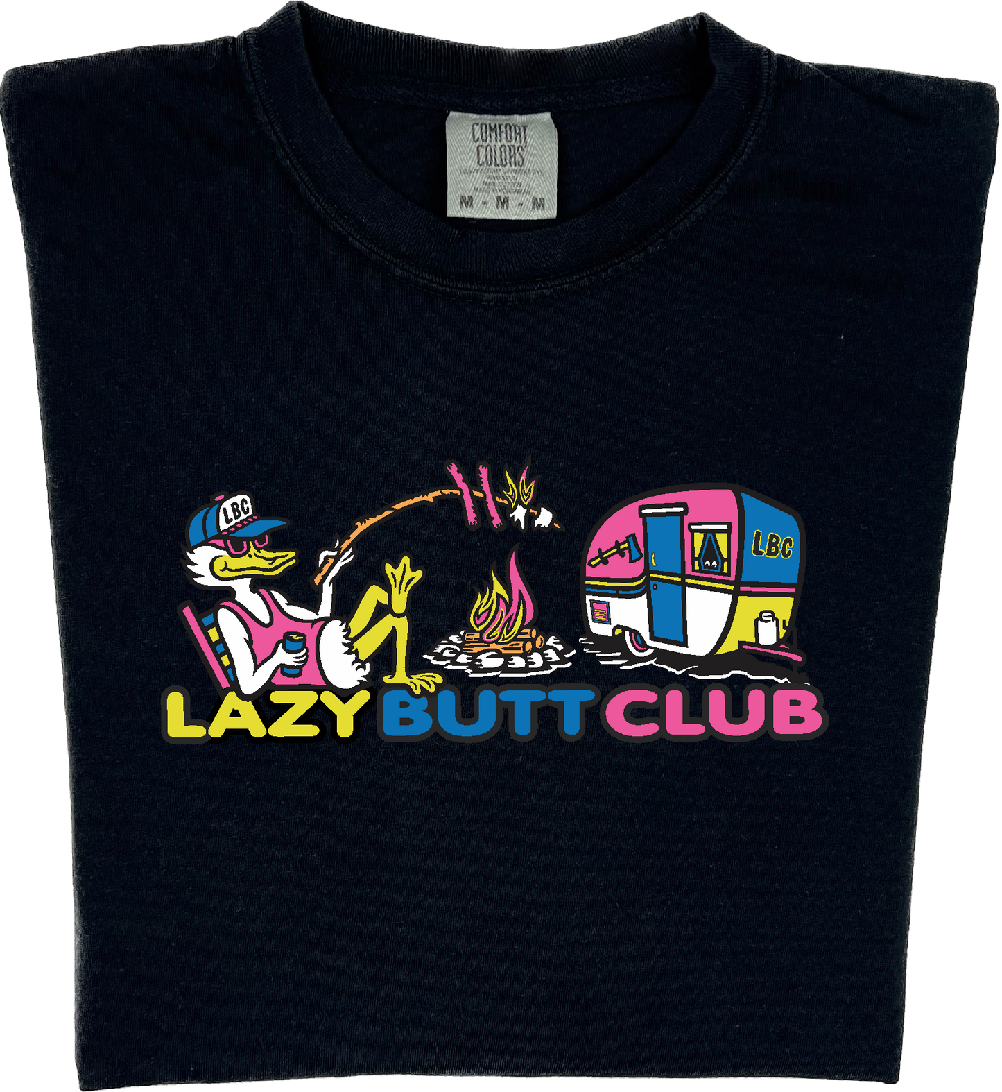 Lazy Camping "garment dyed" T-shirt