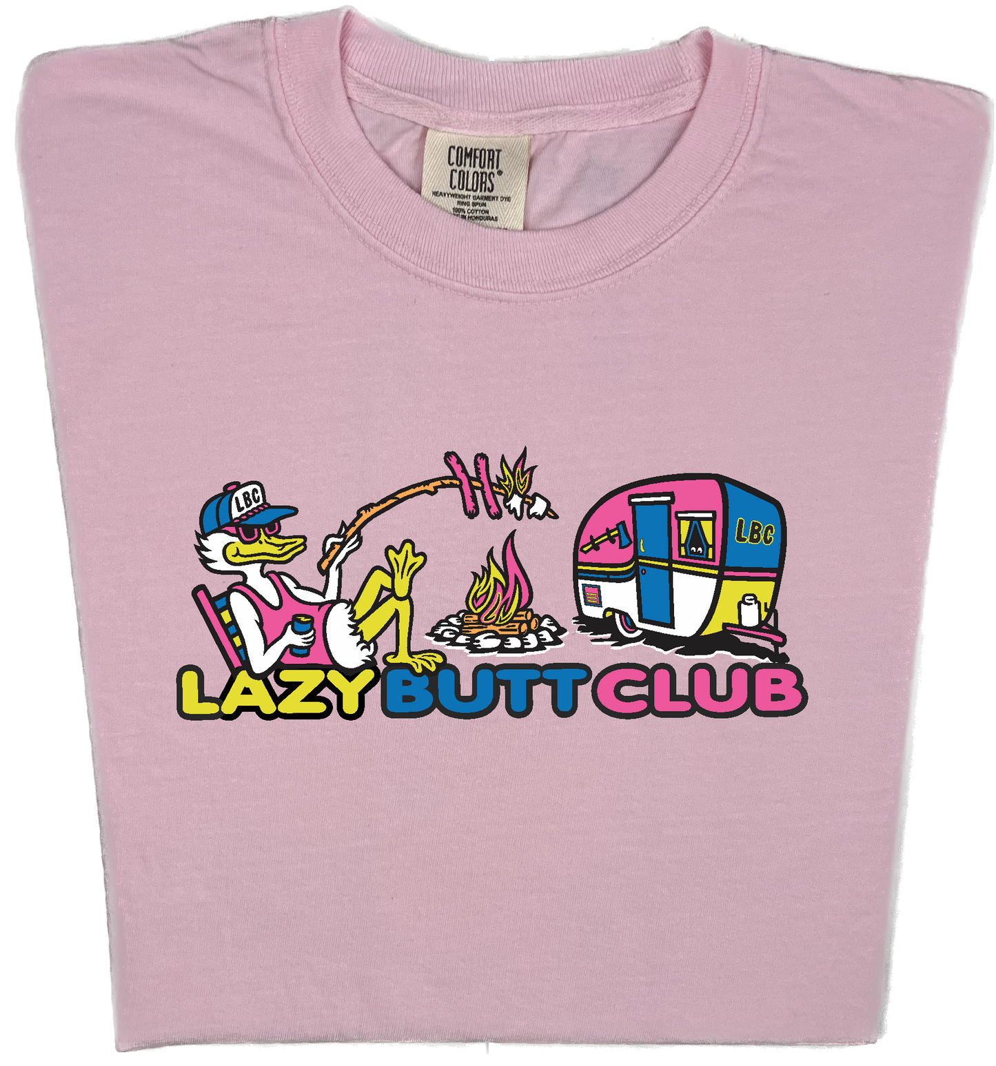 Lazy Camping "garment dyed" T-shirt