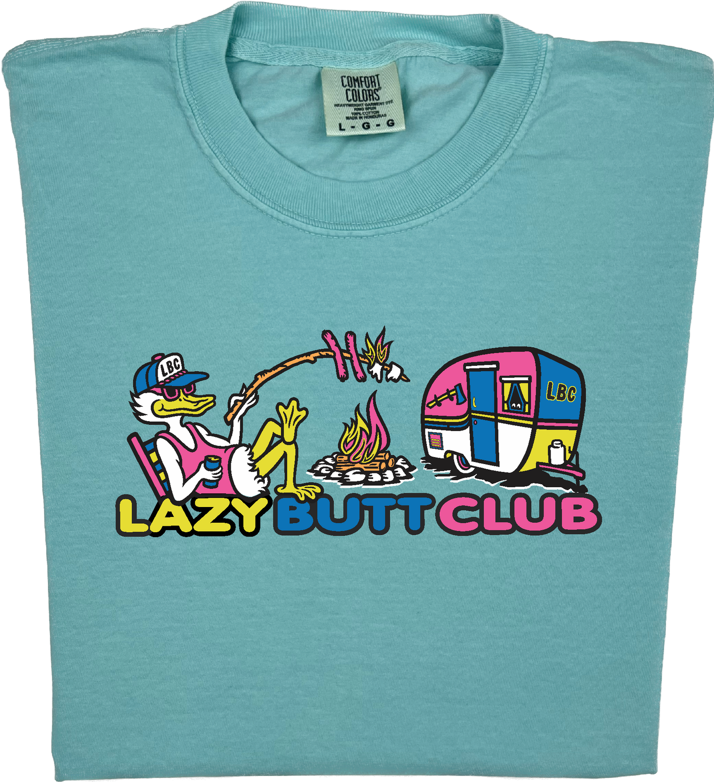 Lazy Camping "garment dyed" T-shirt