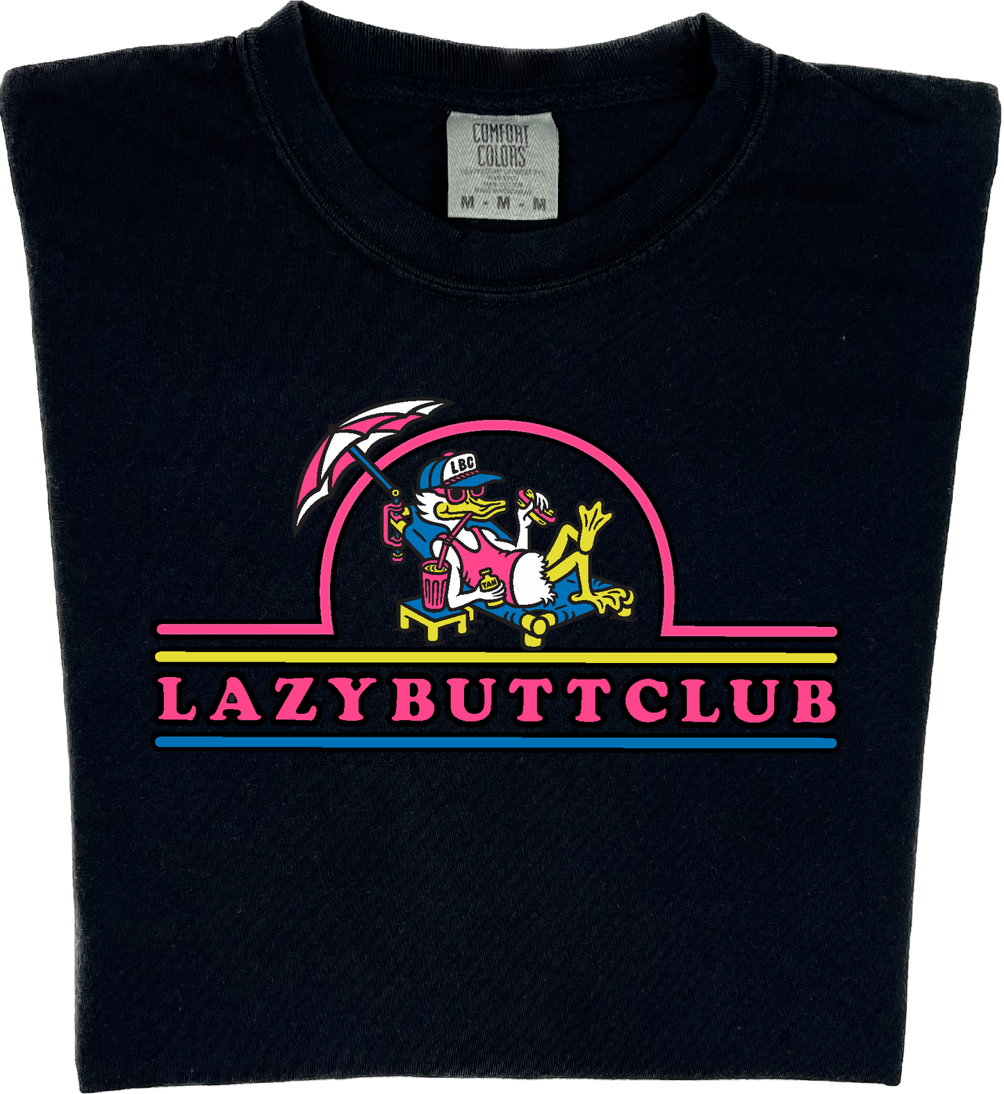 Lazy Butt Club "garment dyed" T-shirt
