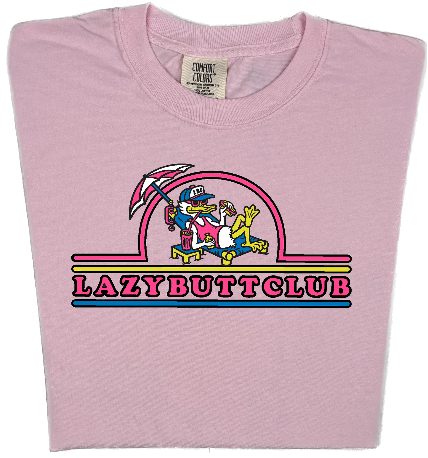 Lazy Butt Club "garment dyed" T-shirt