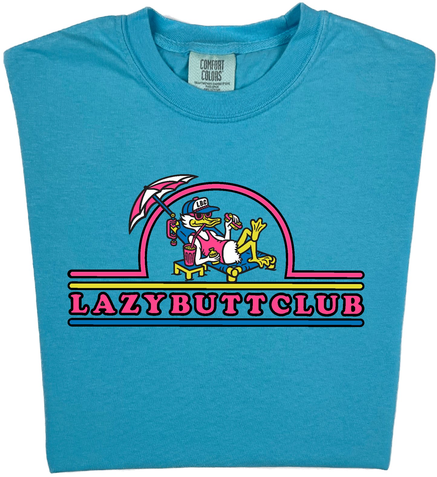 Lazy Butt Club "garment dyed" T-shirt