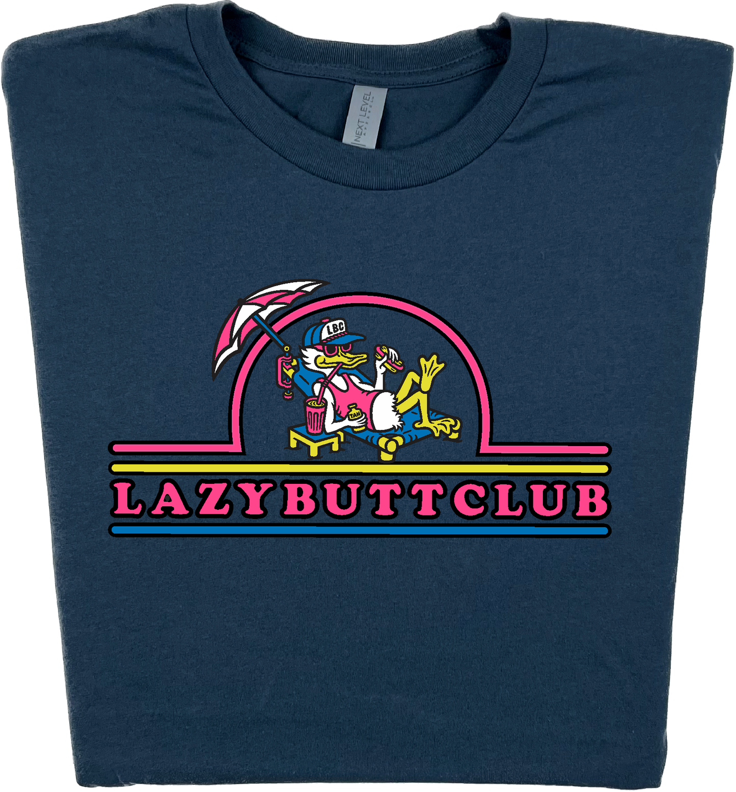 Lazy Butt Club T-shirt (Print on Front)