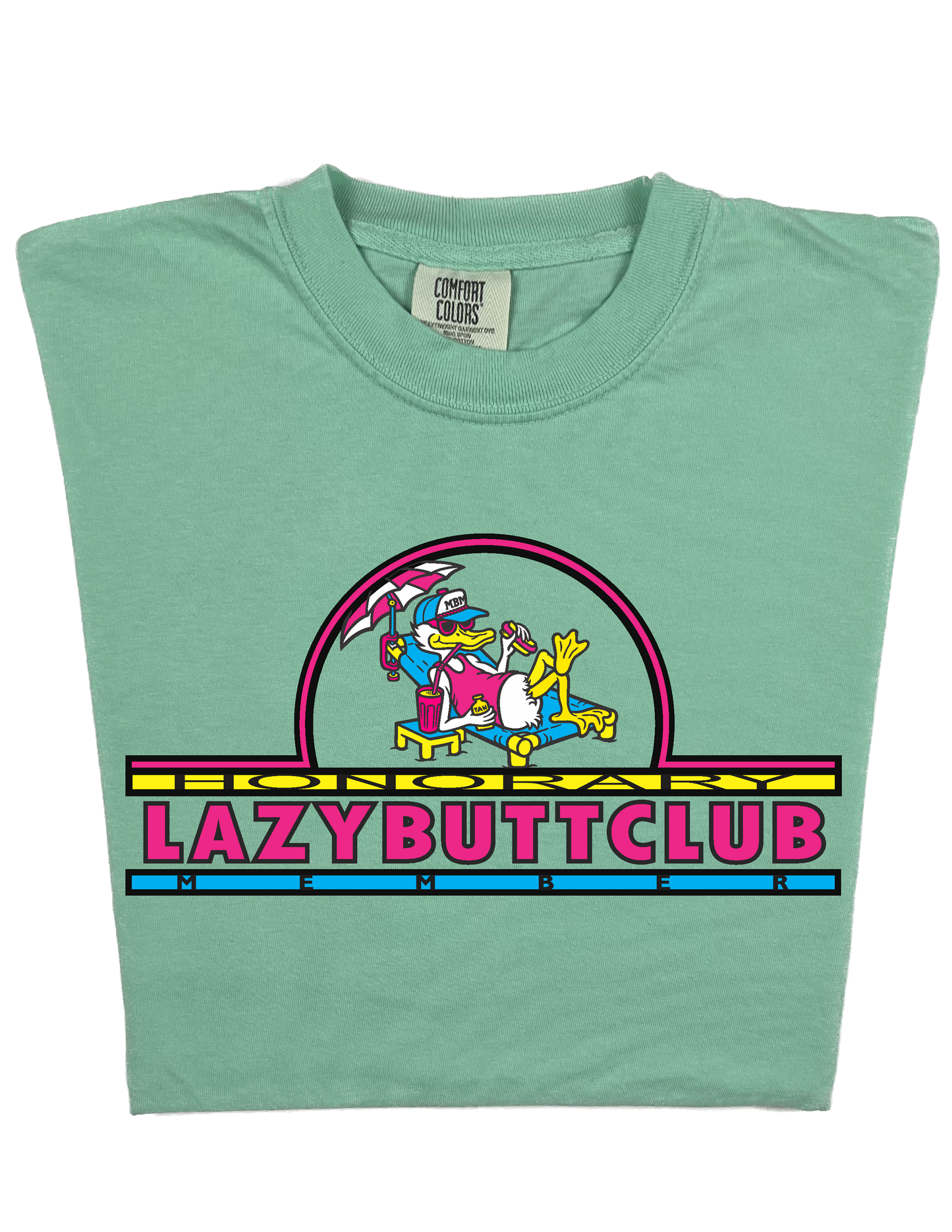 LAZY BUTT CLUB 'HONORARY MEMBER' T SHIRT