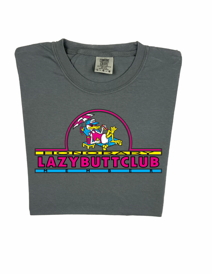 LAZY BUTT CLUB 'HONORARY MEMBER' T SHIRT