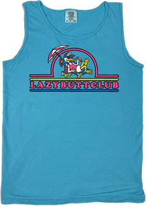 Lazy Butt Club "garment dyed" Tank Top