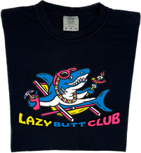 Load image into Gallery viewer, Lazy Shark &quot;garment dyed&quot; T-shirt