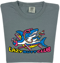 Load image into Gallery viewer, Lazy Shark &quot;garment dyed&quot; T-shirt