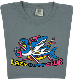 Lazy Shark "garment dyed" T-shirt