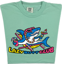 Load image into Gallery viewer, Lazy Shark &quot;garment dyed&quot; T-shirt