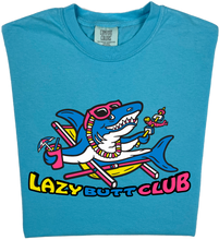 Load image into Gallery viewer, Lazy Shark &quot;garment dyed&quot; T-shirt