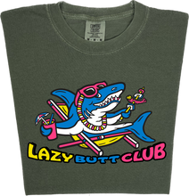 Load image into Gallery viewer, Lazy Shark &quot;garment dyed&quot; T-shirt