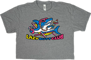 Lazy Shark Crop Top