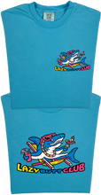 Load image into Gallery viewer, Lazy Shark &quot;garment dyed&quot; T-shirt (Front &amp; Back Print)