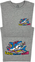 Load image into Gallery viewer, Lazy Shark T-Shirt (Front &amp; Back Print)