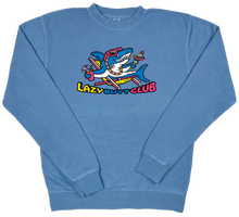 Load image into Gallery viewer, Lazy Shark &quot;pigment dyed&quot; Crewneck Sweatshirt