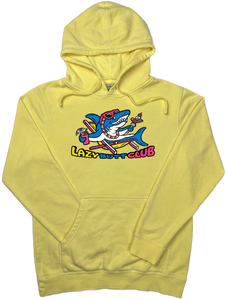 Lazy Shark "Pigment Dyed" sweatshirt Hoodie