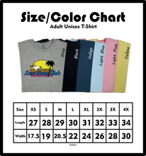 Load image into Gallery viewer, Lazy Butt Club  Sunset  Pelican  T-shirt