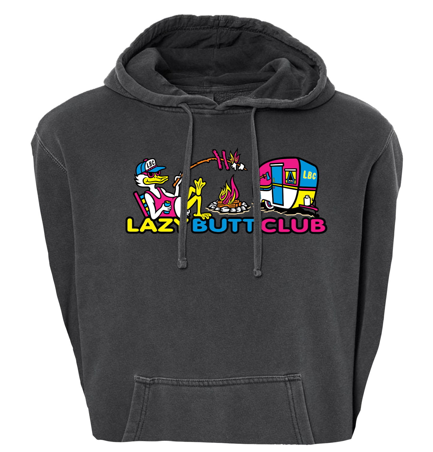 LAZY BUTT CLUB CAMPER