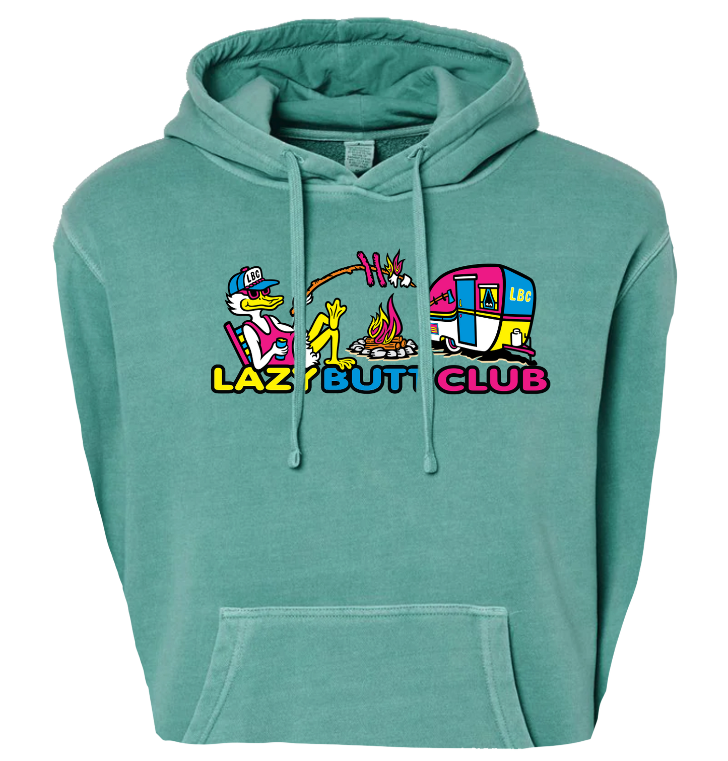 LAZY BUTT CLUB CAMPER