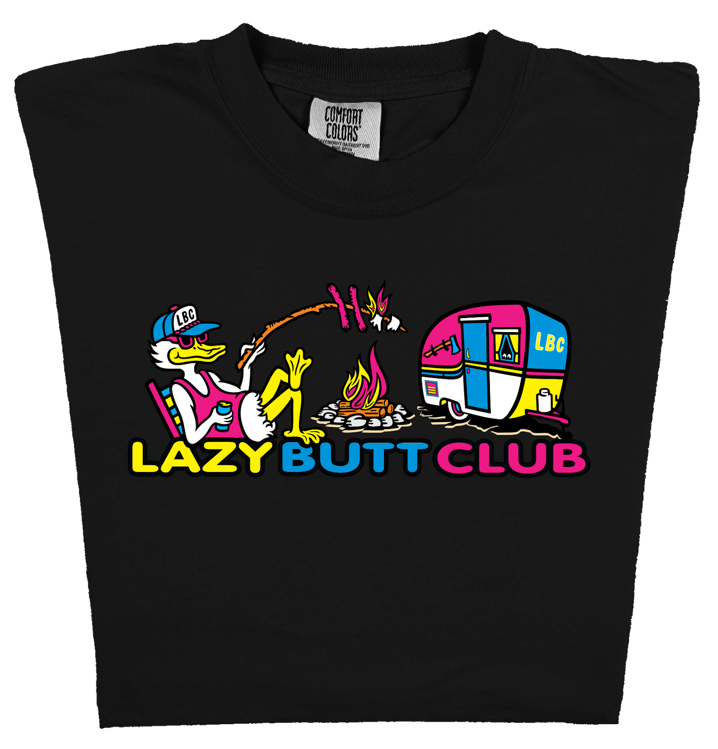 LAZY BUTT CLUB-Camper