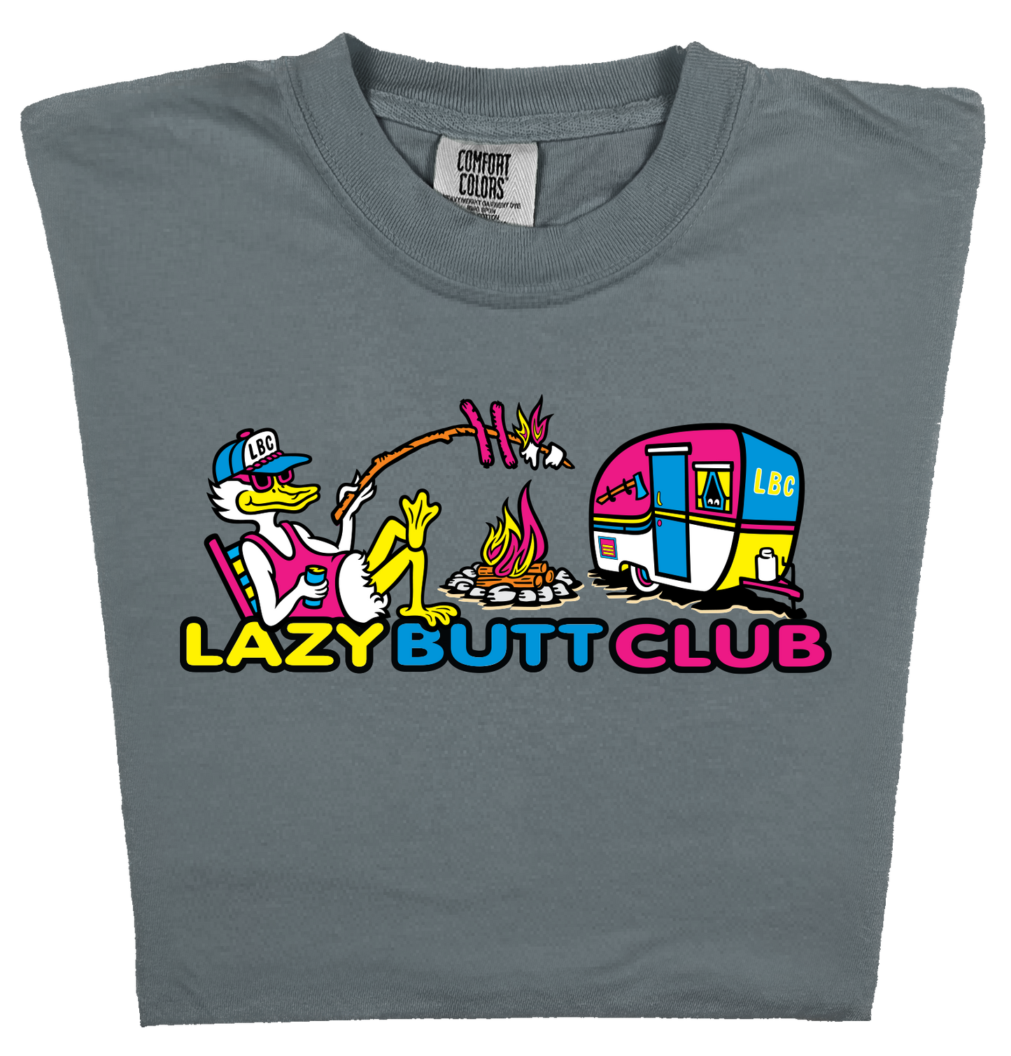 LAZY BUTT CLUB-Camper