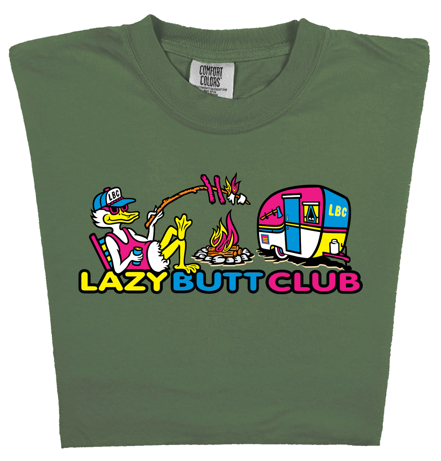 LAZY BUTT CLUB-Camper