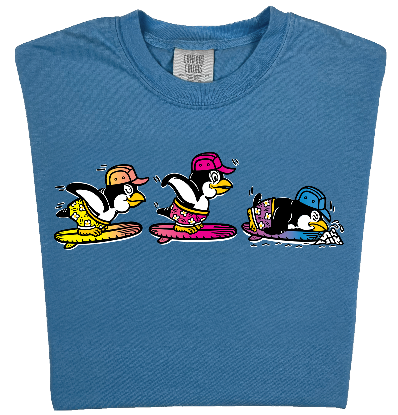 LAZY BUTT PENGUINS SNOW SKIING - LAZY BUTT CLUB