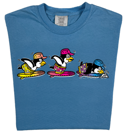 LAZY BUTT PENGUINS SNOW SKIING - LAZY BUTT CLUB