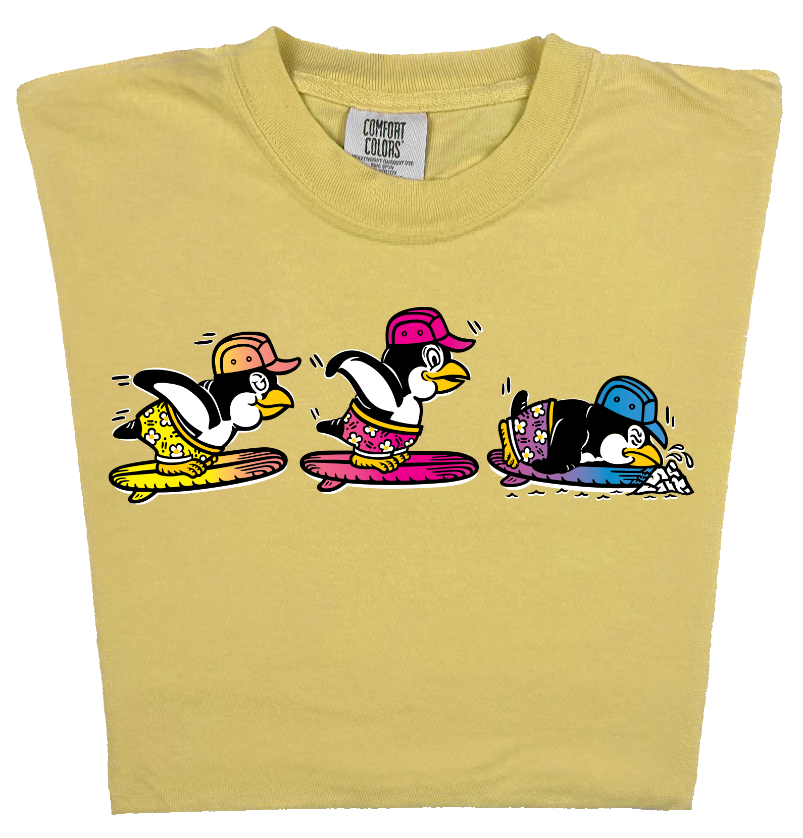 LAZY BUTT PENGUINS SNOW SKIING - LAZY BUTT CLUB