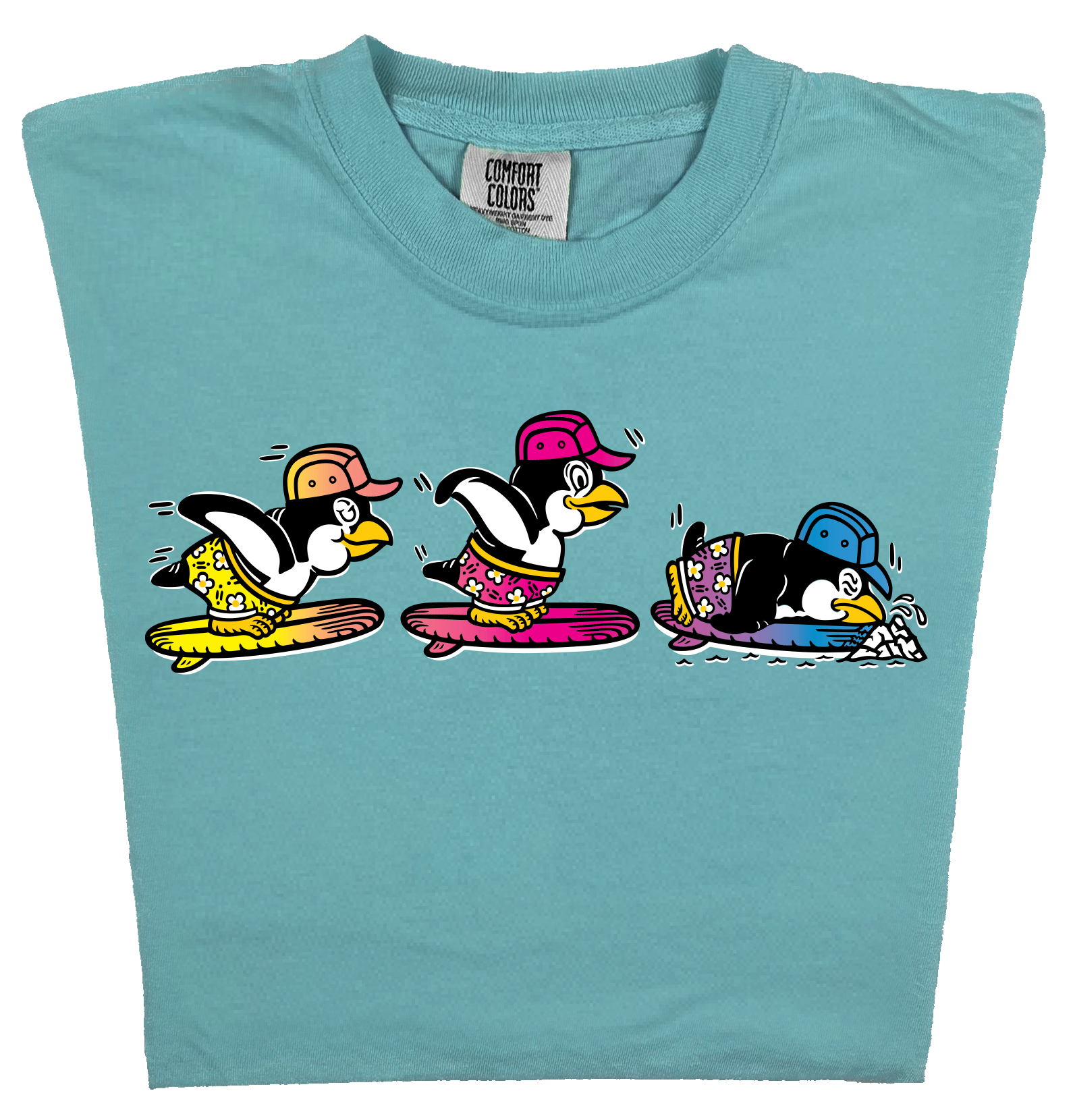 LAZY BUTT PENGUINS SNOW SKIING - LAZY BUTT CLUB