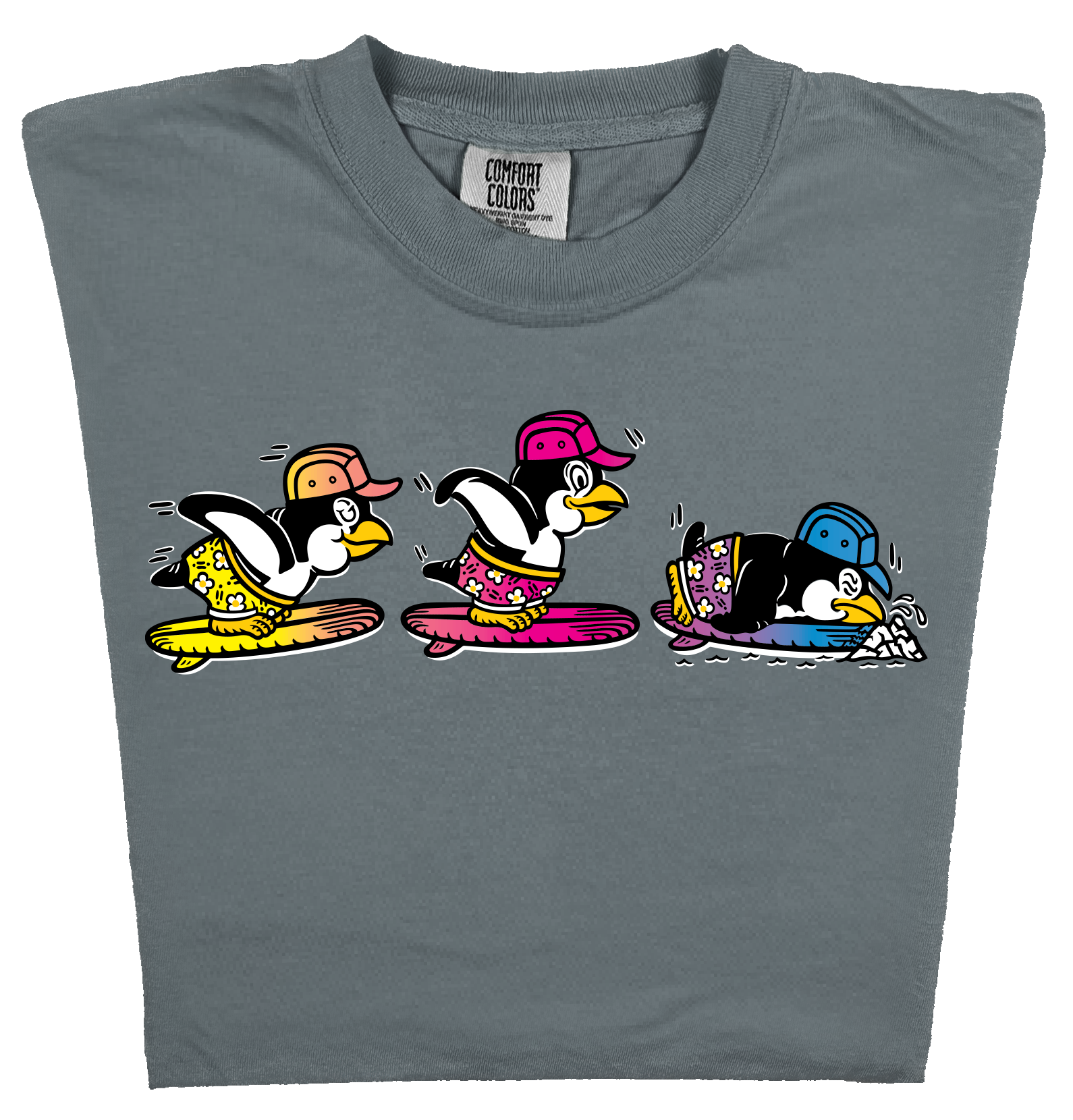 LAZY BUTT PENGUINS SNOW SKIING - LAZY BUTT CLUB