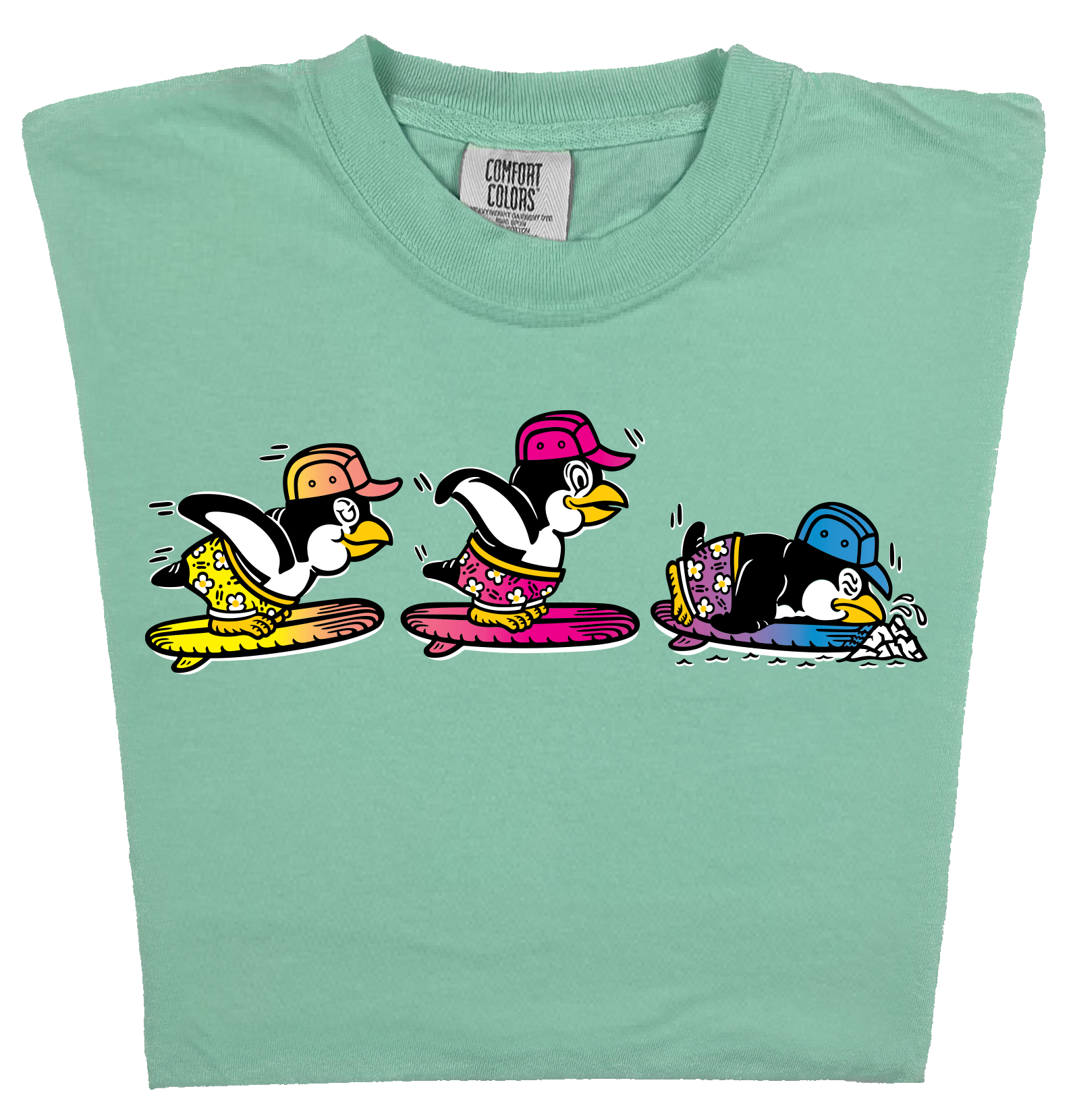 LAZY BUTT PENGUINS SNOW SKIING - LAZY BUTT CLUB