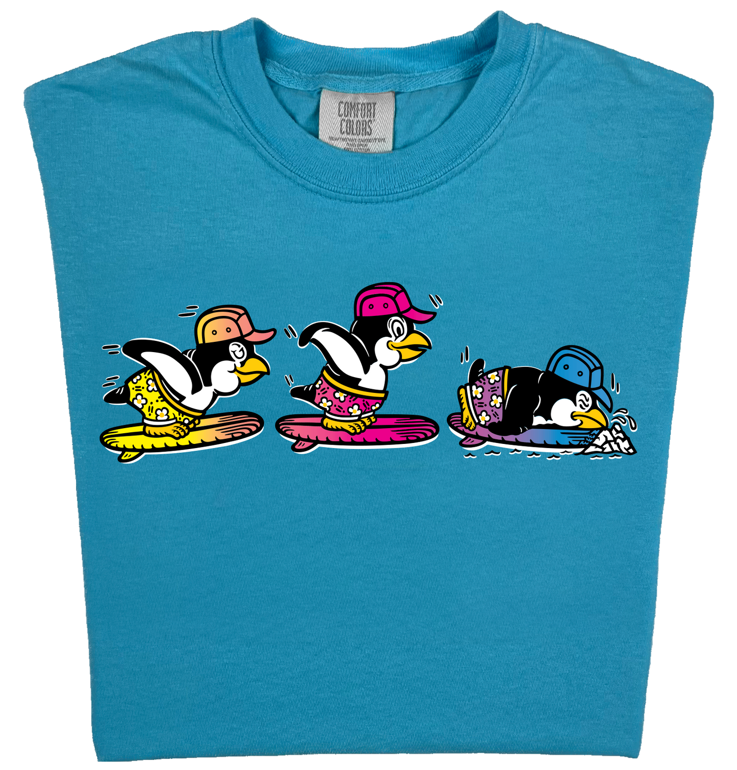 LAZY BUTT PENGUINS SNOW SKIING - LAZY BUTT CLUB