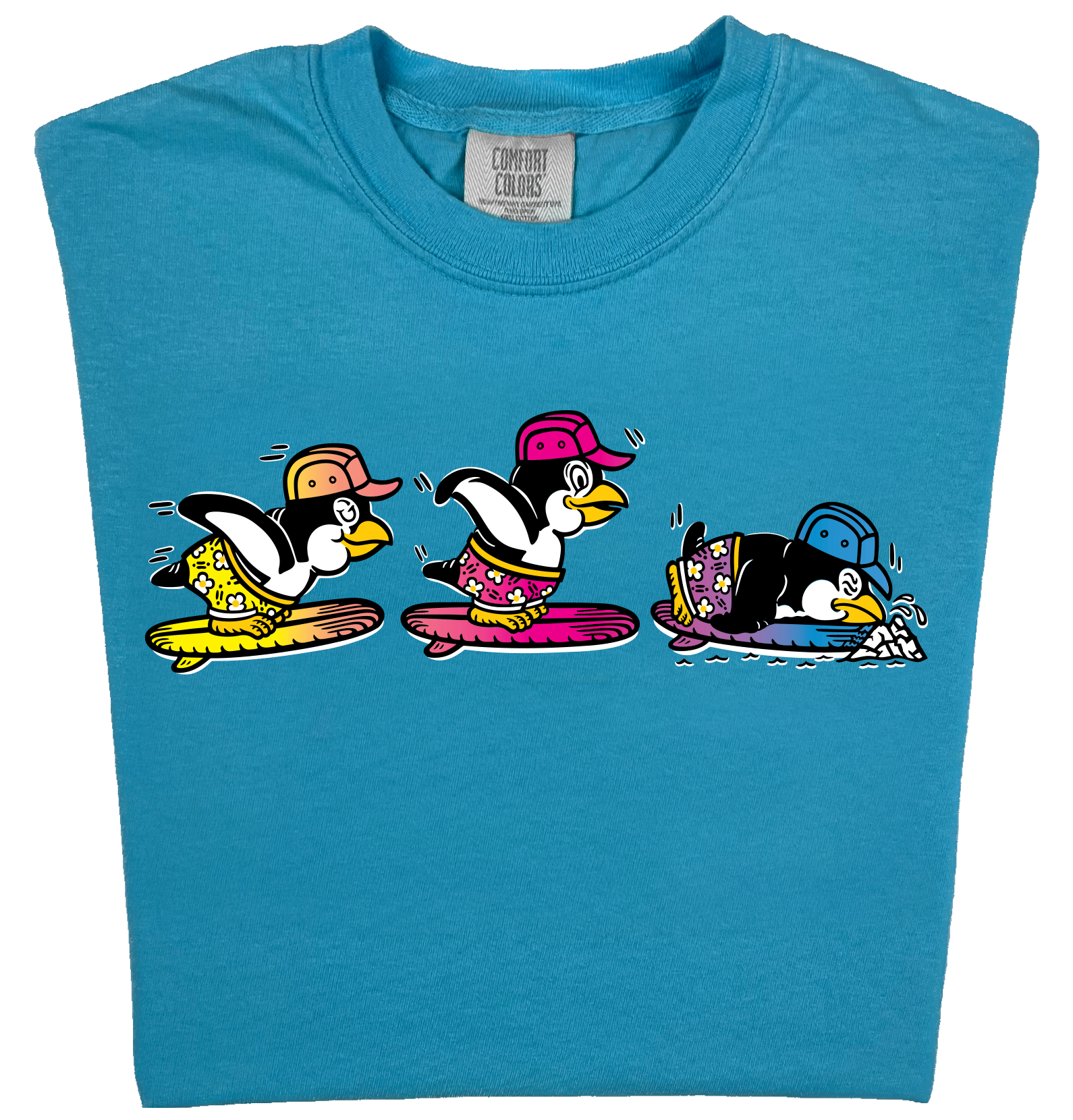 LAZY BUTT PENGUINS SNOW SKIING - LAZY BUTT CLUB