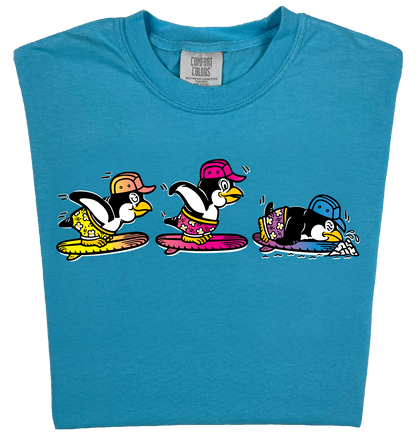 LAZY BUTT PENGUINS SNOW SKIING - LAZY BUTT CLUB