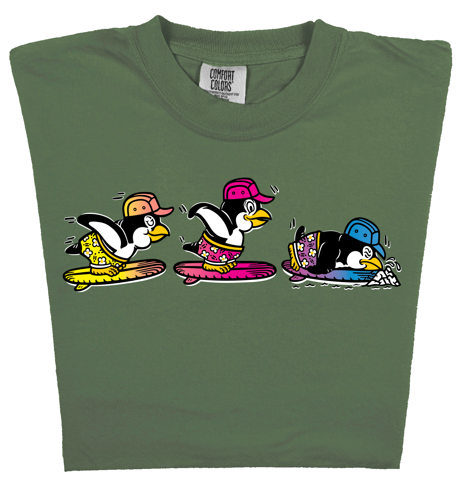 LAZY BUTT PENGUINS SNOW SKIING - LAZY BUTT CLUB