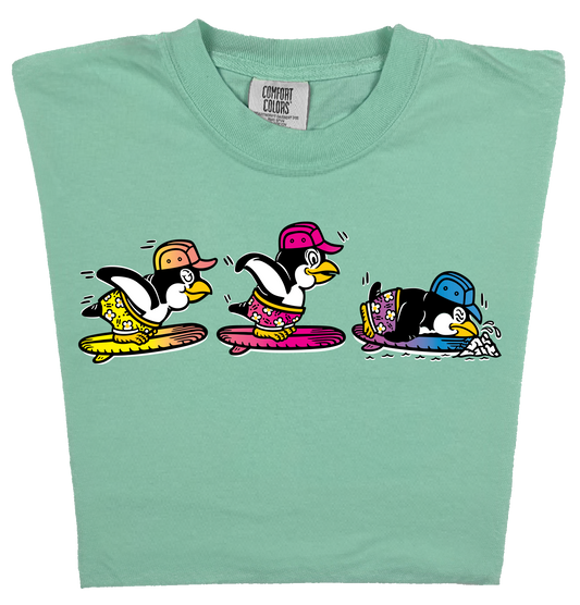 LAZY BUTT PENGUINS SURF