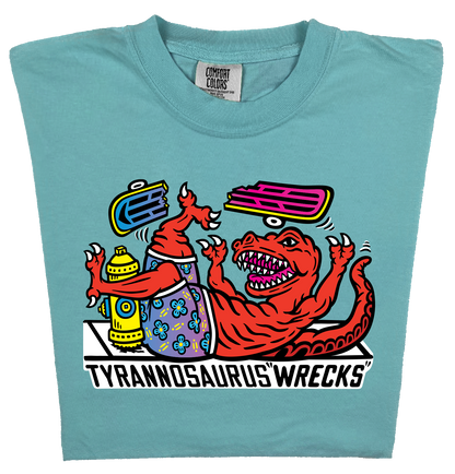SKATING TYRANNOSAURUS WRECKS