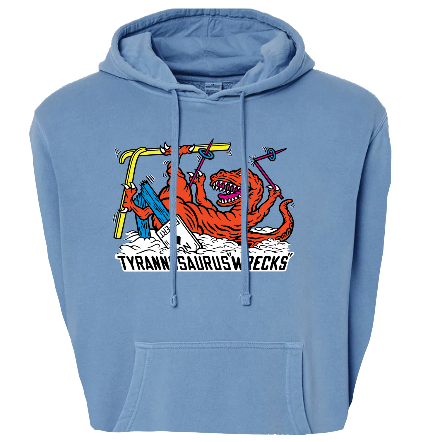 SKIING TYRANNOSAURUS WRECKS