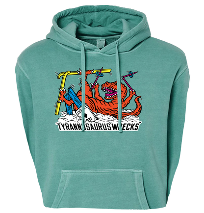 SKIING TYRANNOSAURUS WRECKS