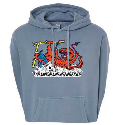 SKIING TYRANNOSAURUS WRECKS
