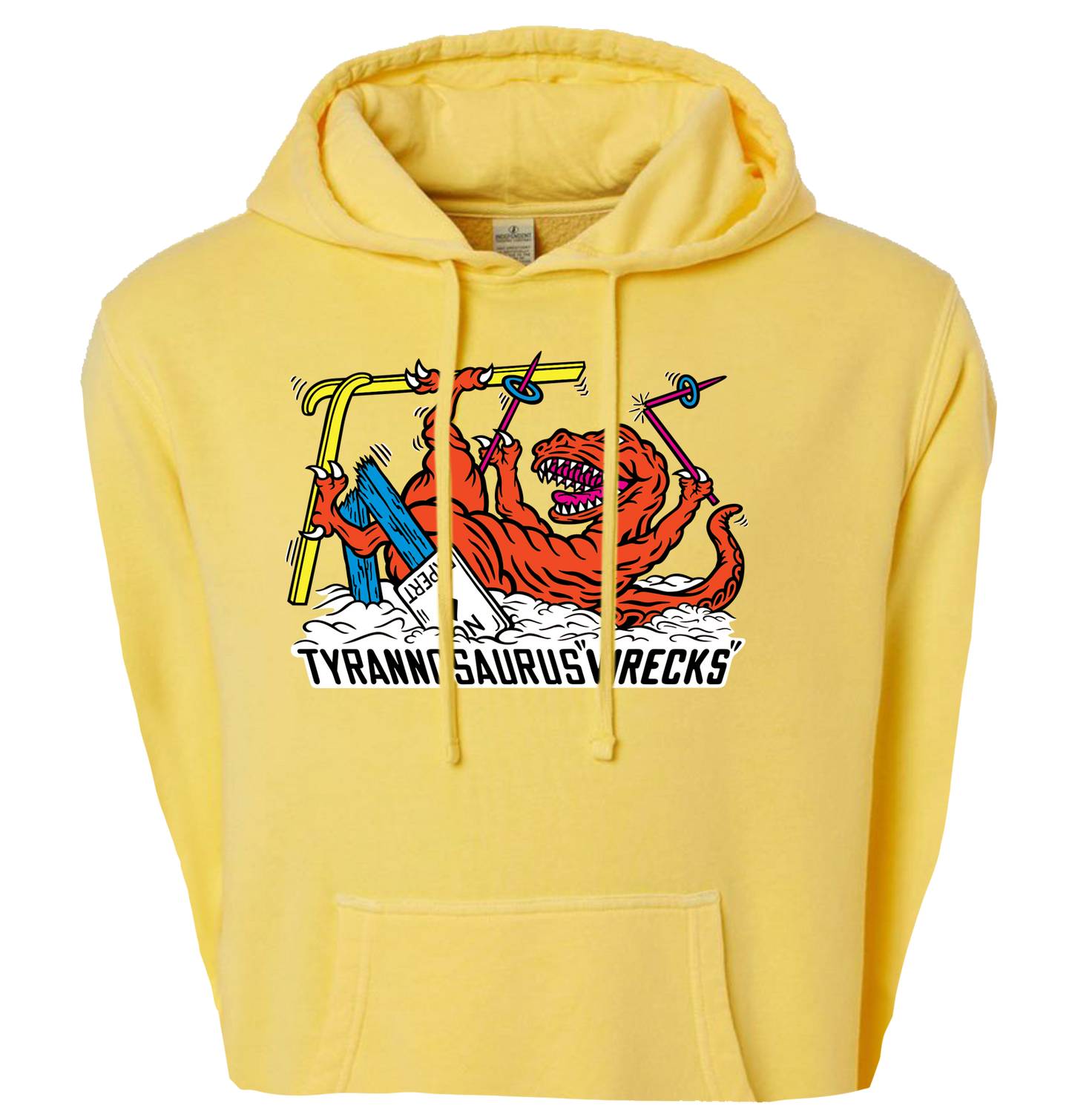 SKIING TYRANNOSAURUS WRECKS