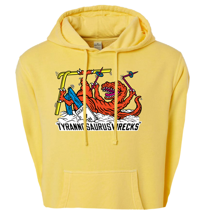 SKIING TYRANNOSAURUS WRECKS